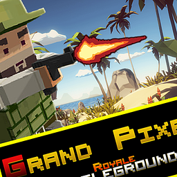 Großes Pixel Royale Schlacht 3D