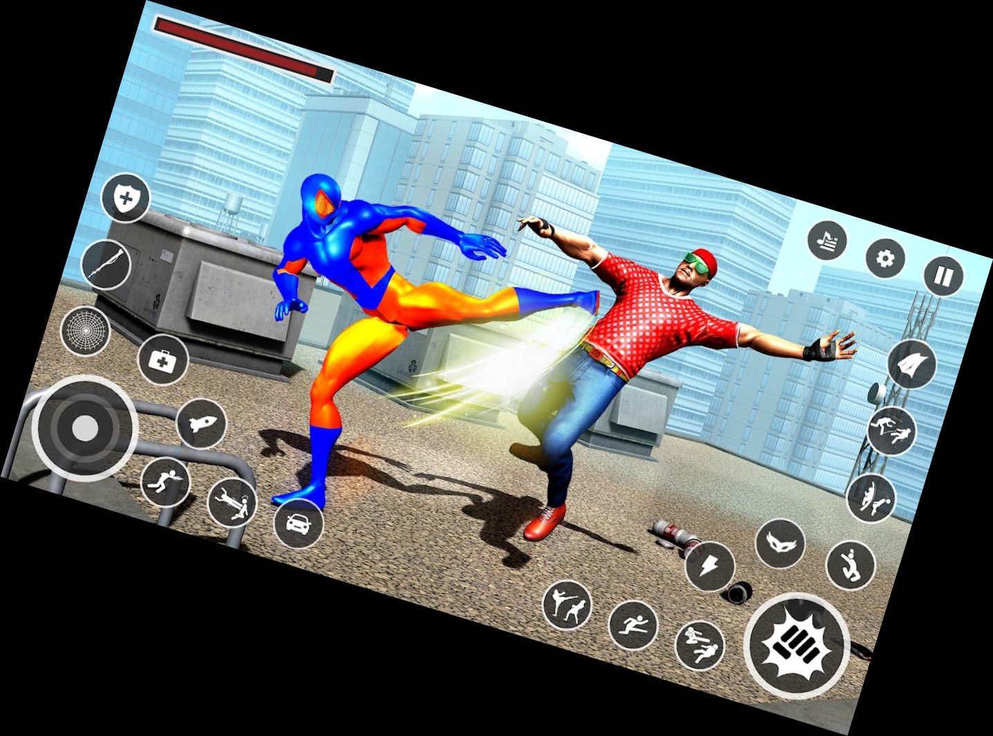 Spider Power Hero Fighter Game