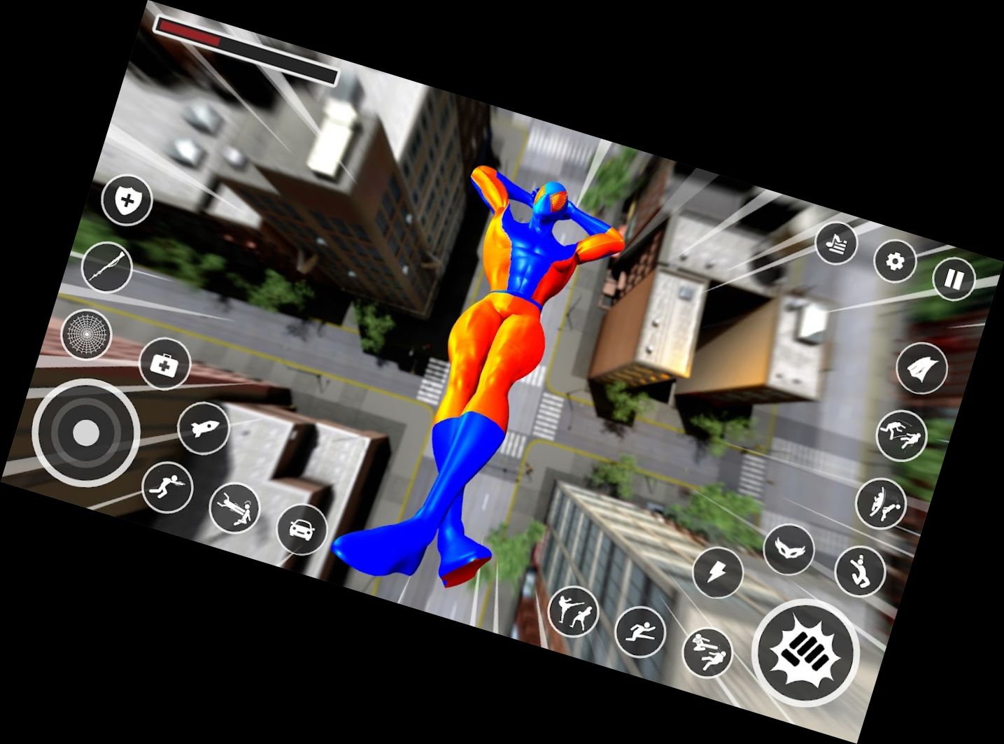 Spider Power Hero Fighter Game