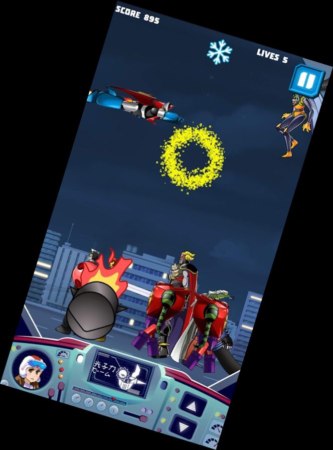 Angriff der Maschinenmonster Mobile Mazinger