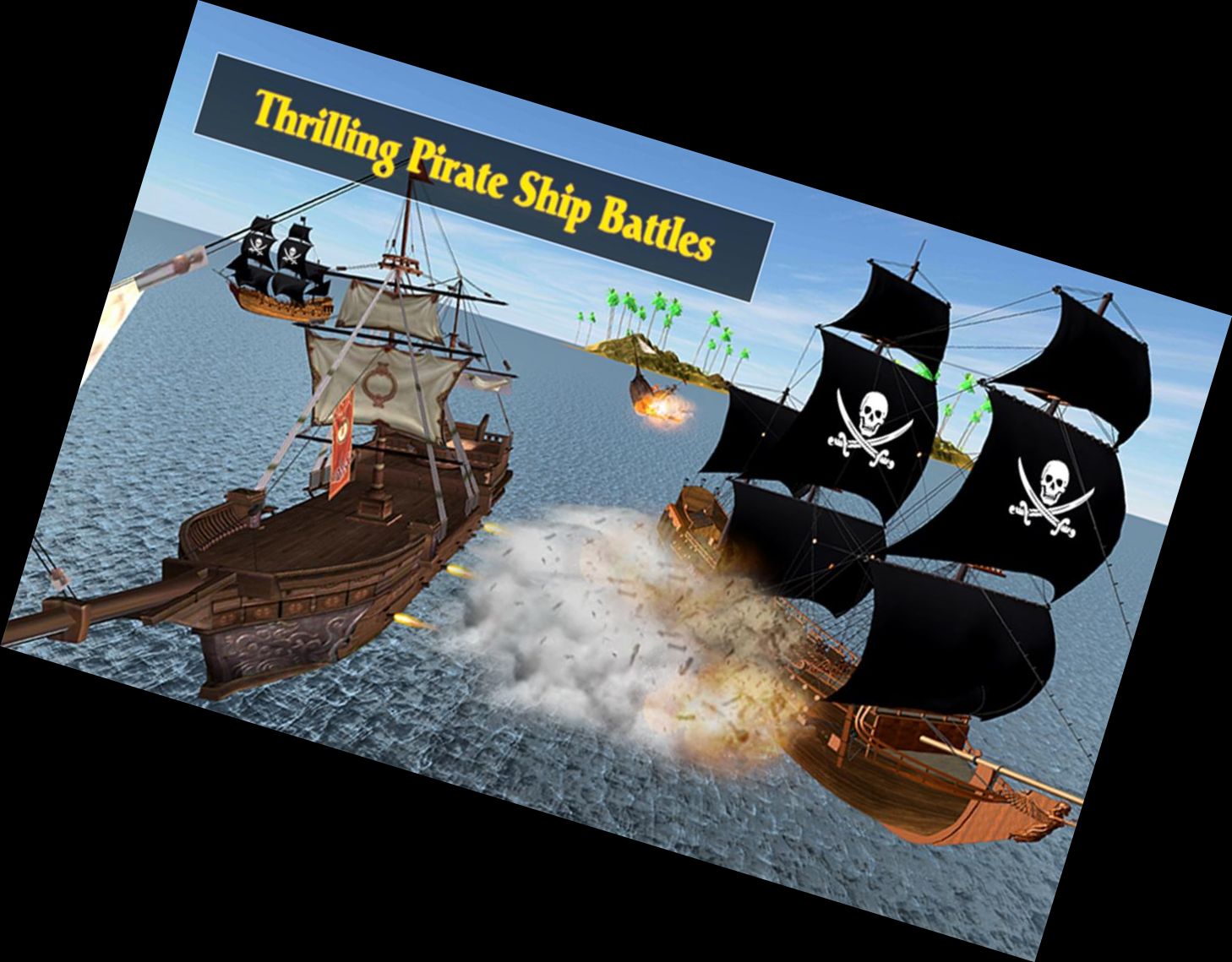 Karibisches Meer Outlaw-Piratenschiff