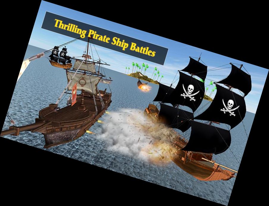 Karibisches Meer Outlaw-Piratenschiff