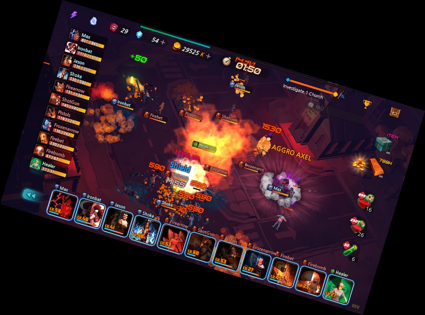 Защитный Мир Монстров:Idle РП