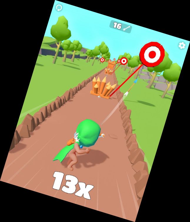 Герой Лучник: Игры с Лук