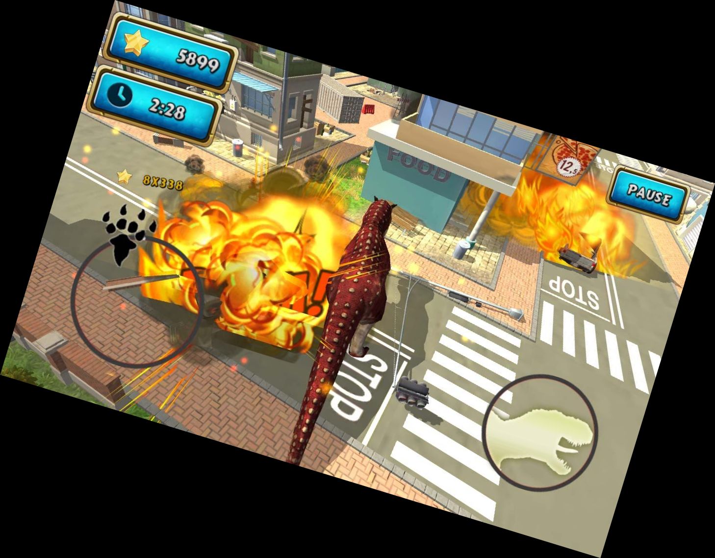 Симулятор Динозавров 2 Д