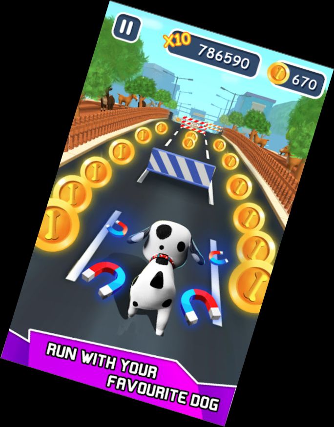 Dog Runner Pet Racing Games 3D