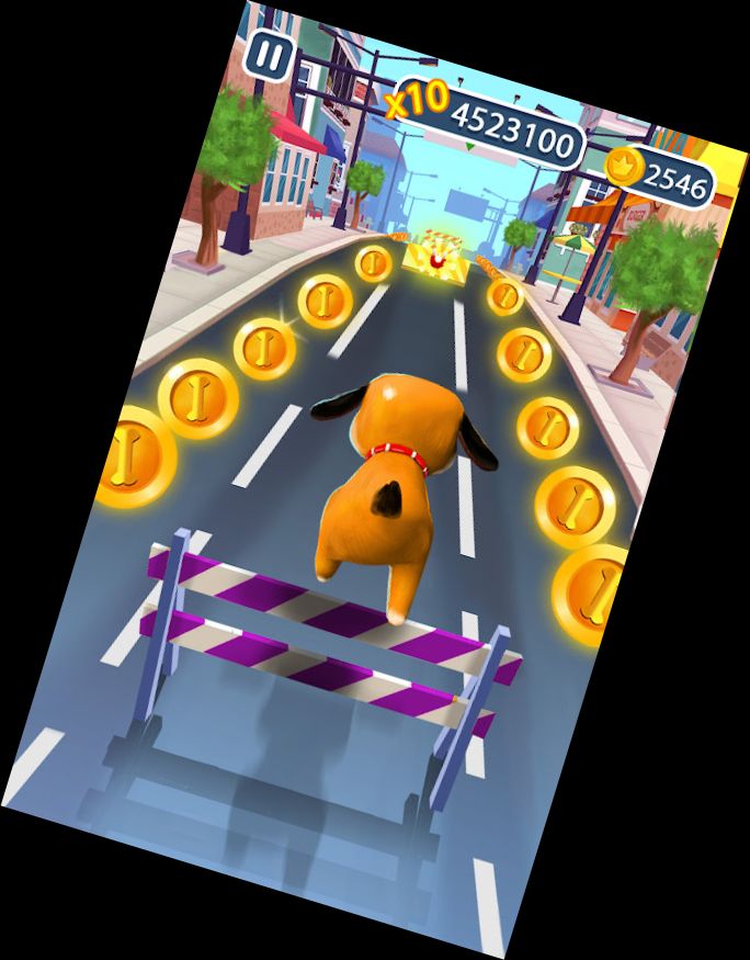 Бігунець Собака 3D