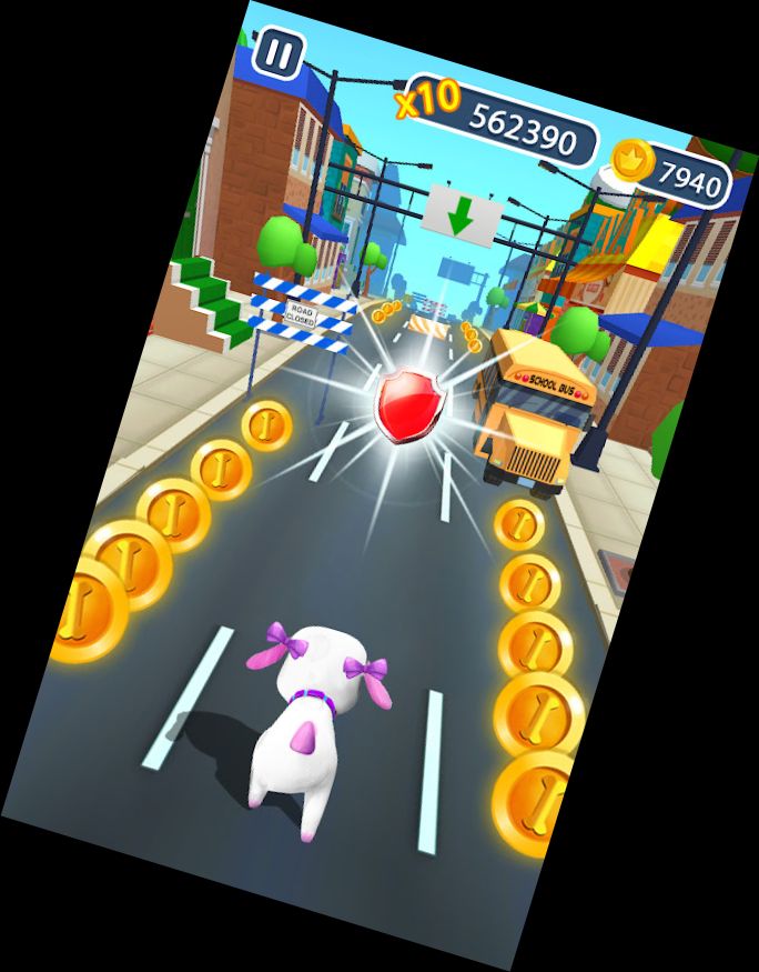 Dog Runner Pet Racing Games 3D