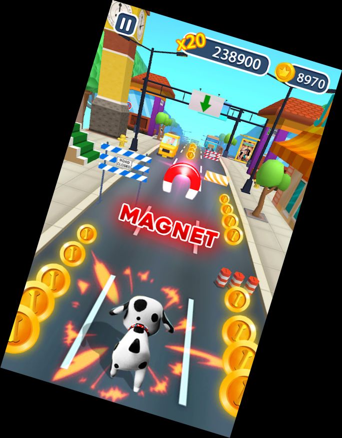 Dog Runner Pet Racing Games 3D