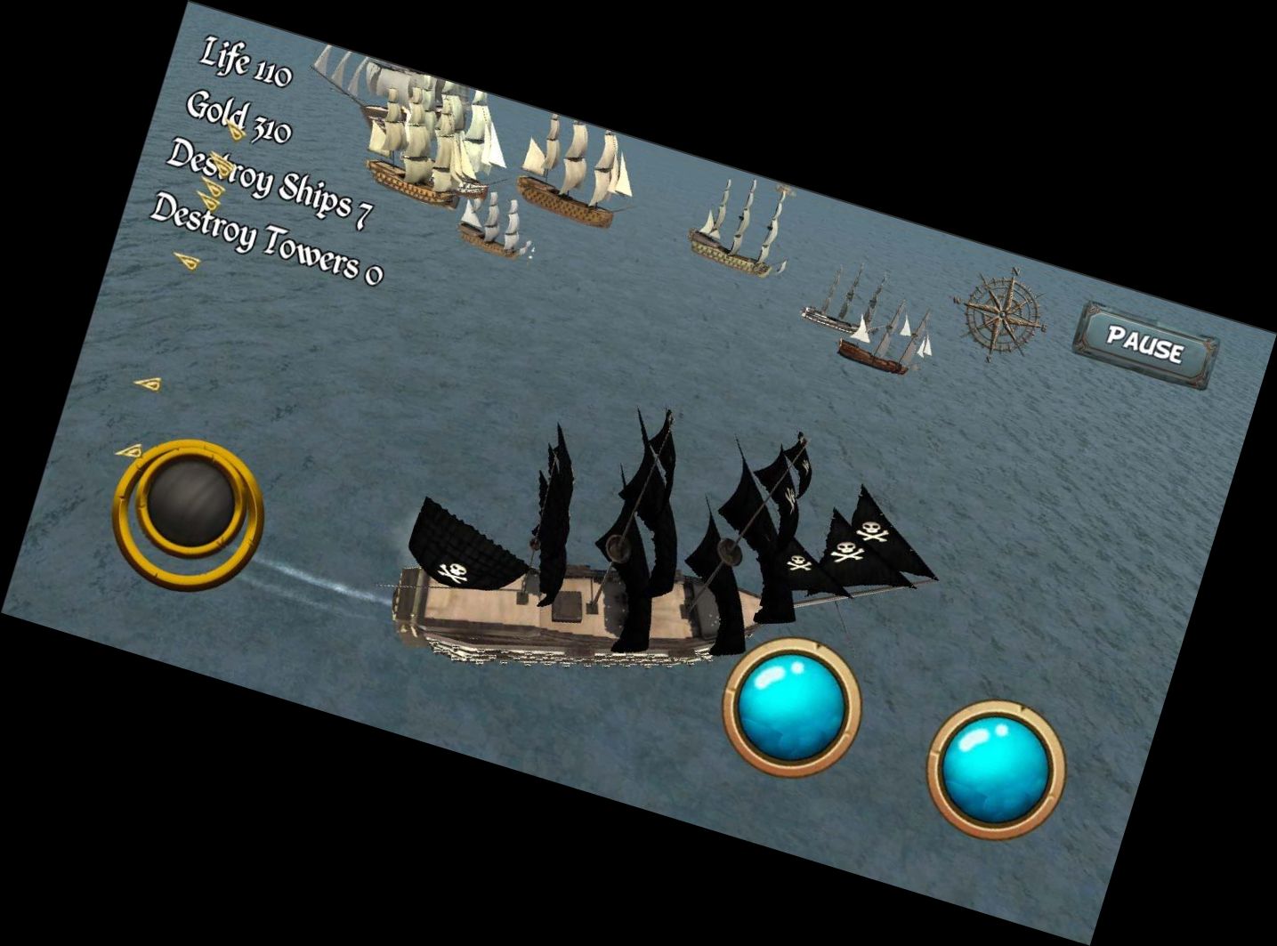 Ninja-Piraten-Assassinen-Held 