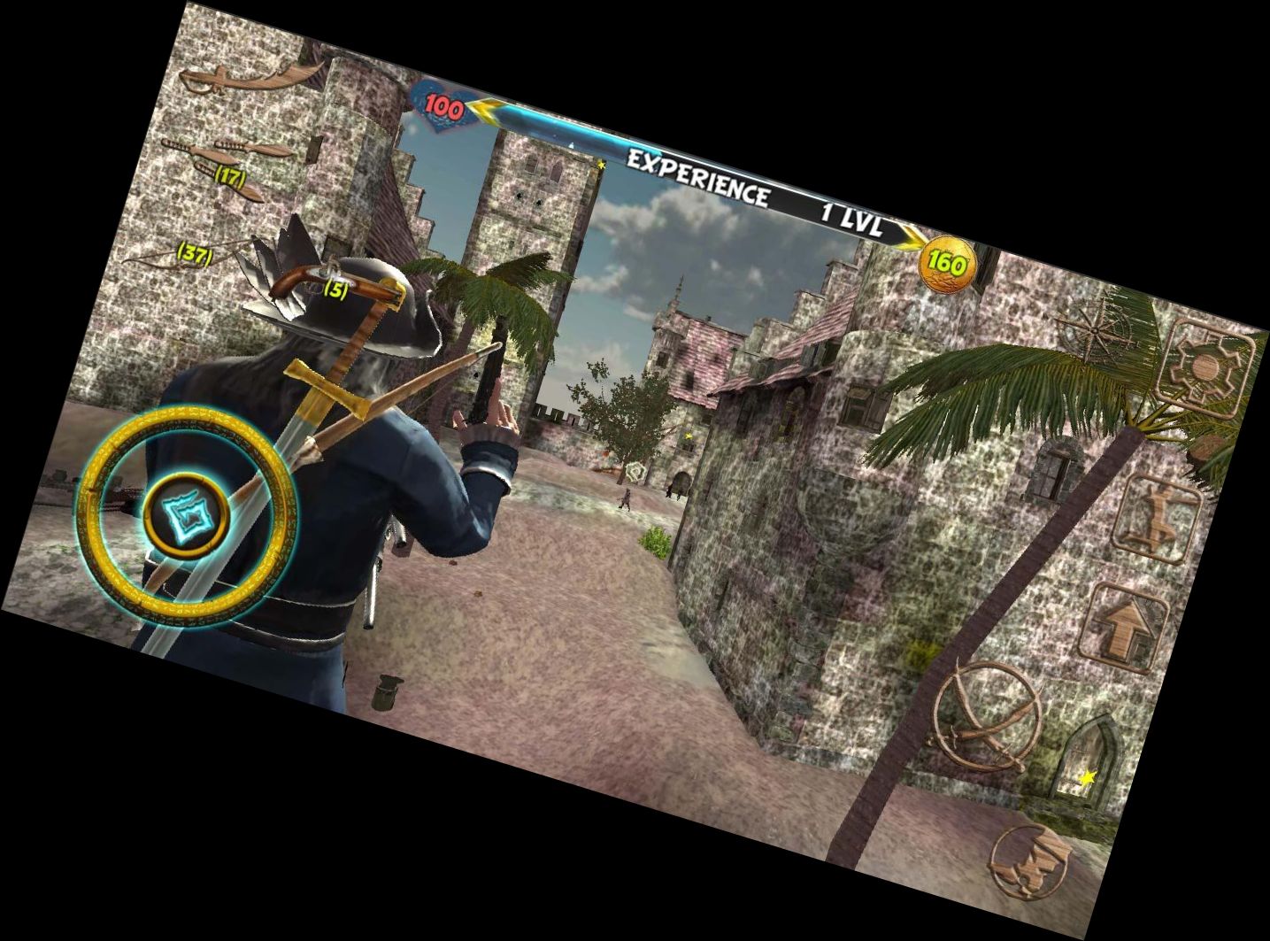 Ninja-Piraten-Assassinen-Held 