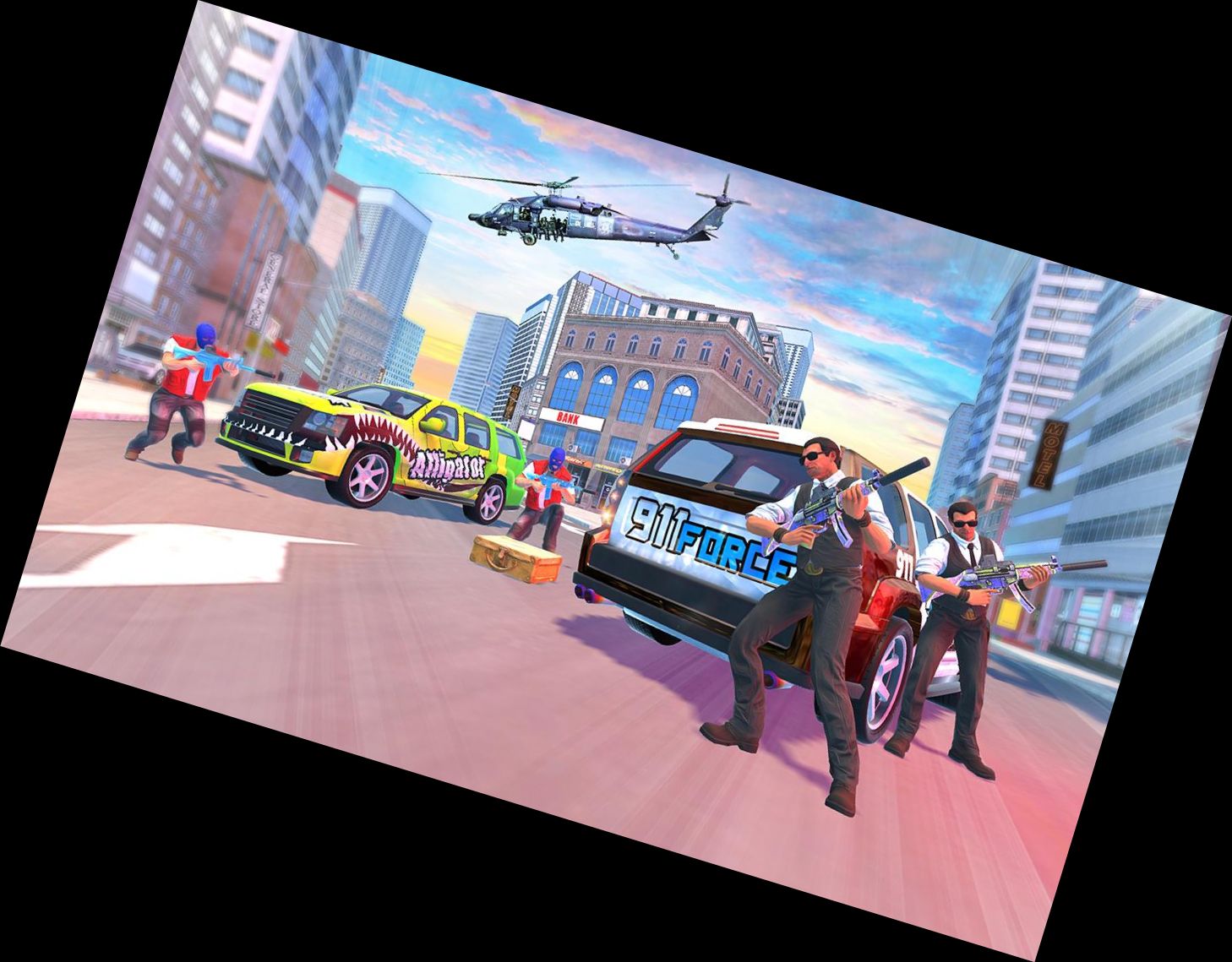 Gangster-Stadt Mafia Verbrechen Spiel