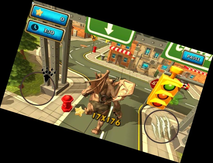 Monster-Simulator Auslöser-Stadt