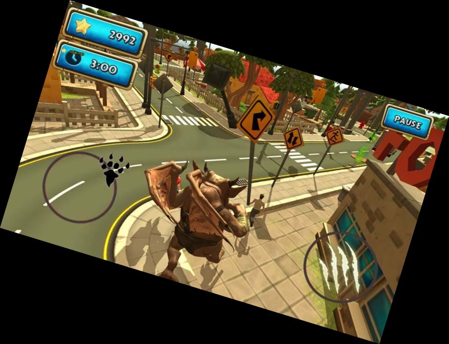 Monster-Simulator Auslöser-Stadt