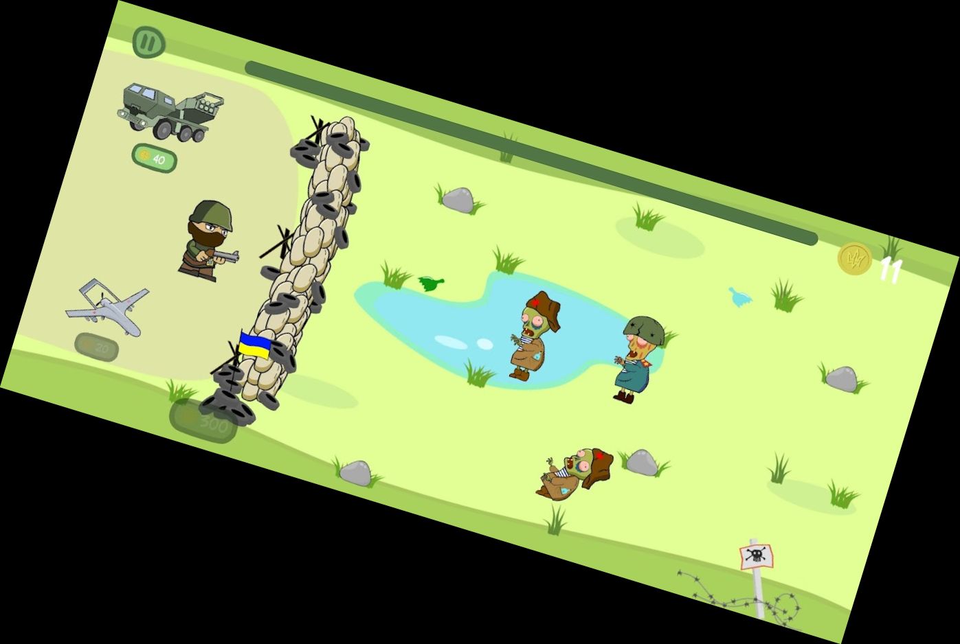 Ukraine gegen Zombies