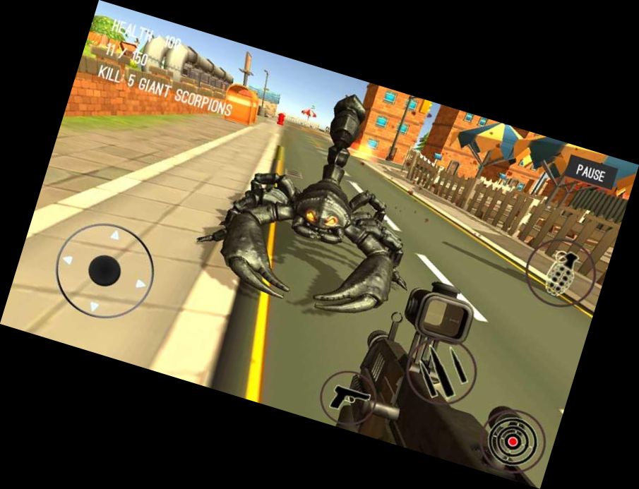 Monster Töten Stadt Shooting