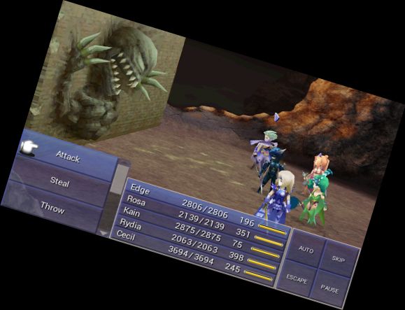 FINAL FANTASY IV (3D REMAKE) 

FINAL FANTASY IV (3D Neuauflage)