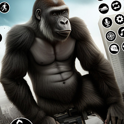 Gorilla City Destruction Game