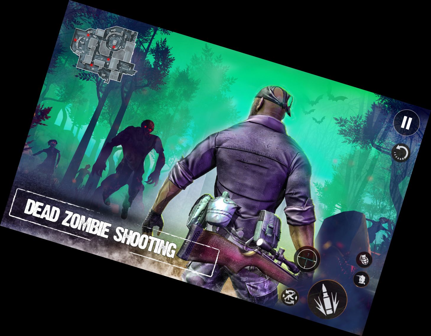 Zombie-Schießen-Todesziel