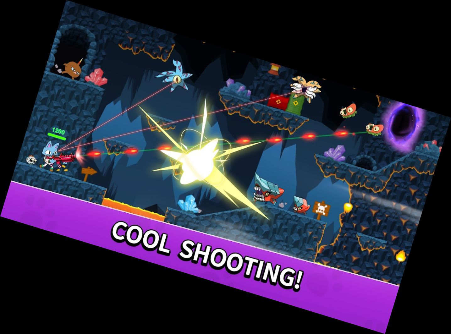 Action Cat: Roguelike Shooting wird zu Aktionskat