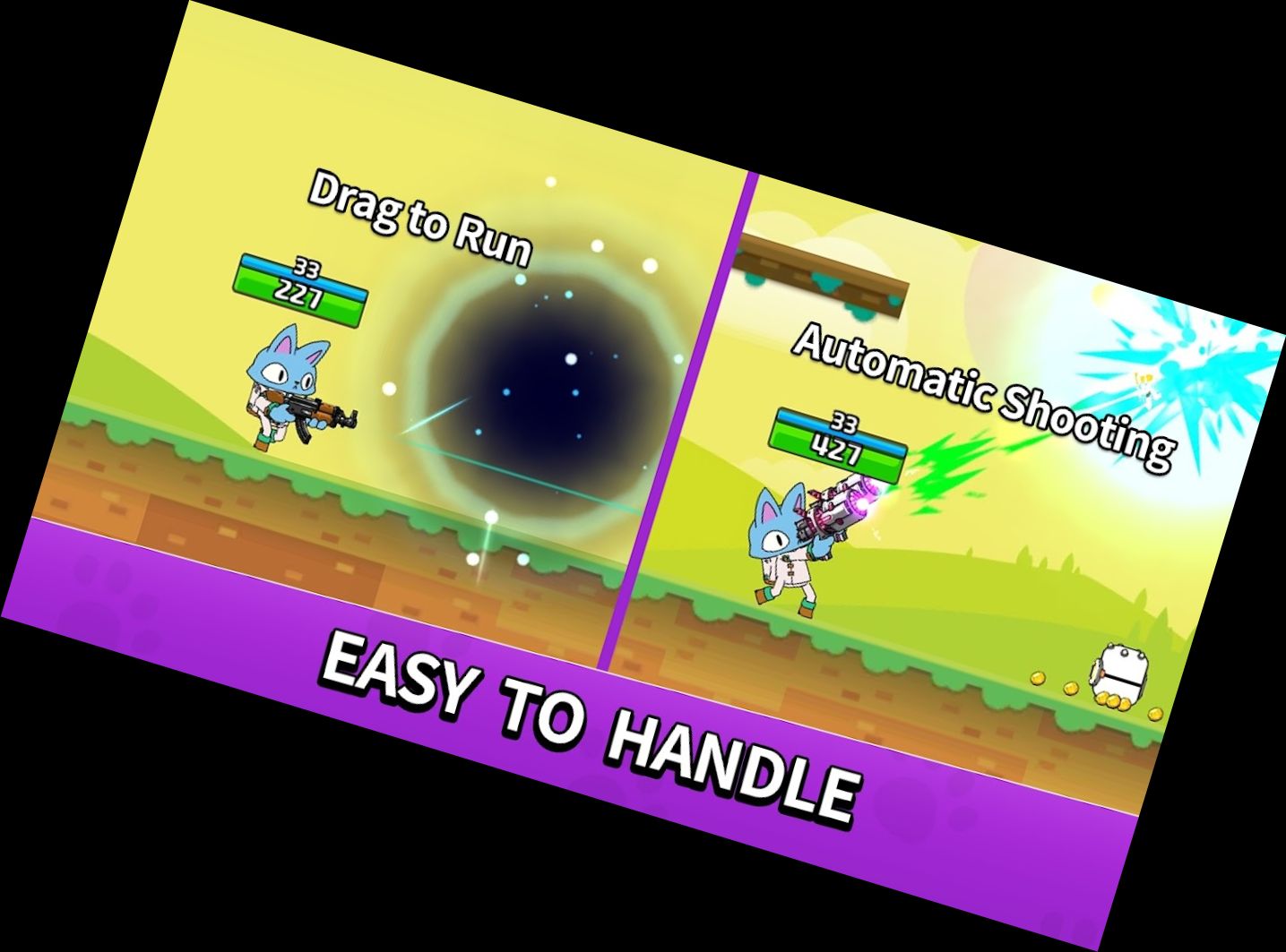 Action Cat: Roguelike Shooting wird zu Aktionskat