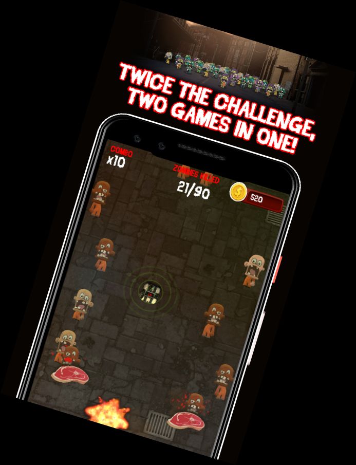 Fallender Tod: Zombie Überleben