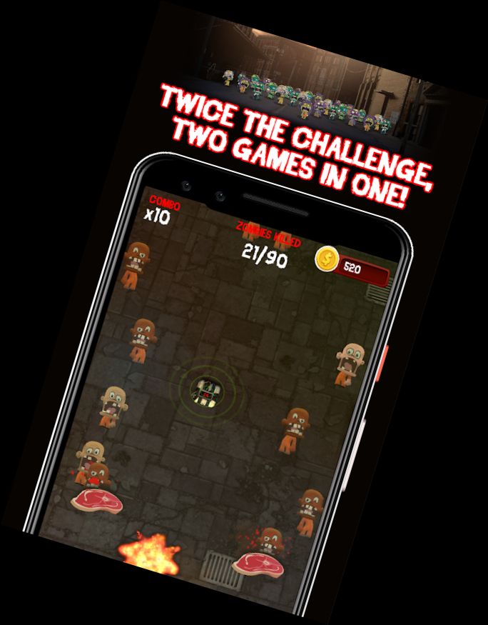 Fallender Tod: Zombie Überleben