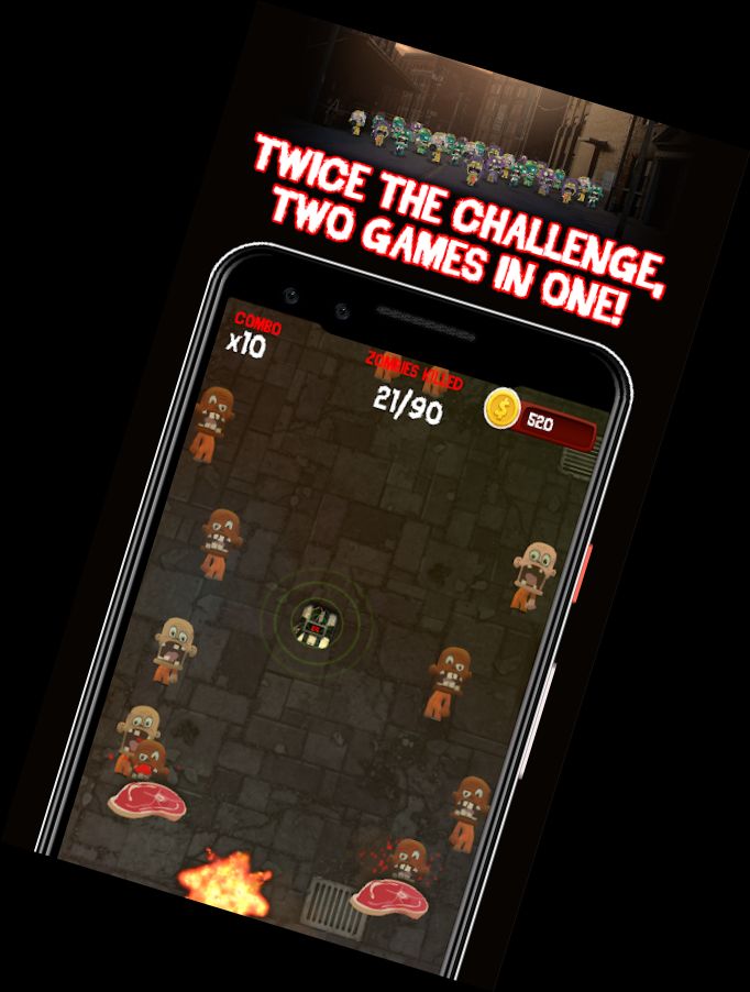 Fallender Tod: Zombie Überleben