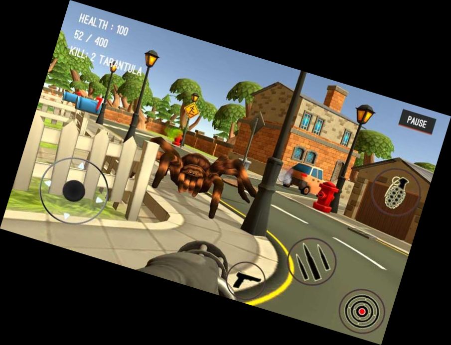 Spiderjäger Amazing City 3D