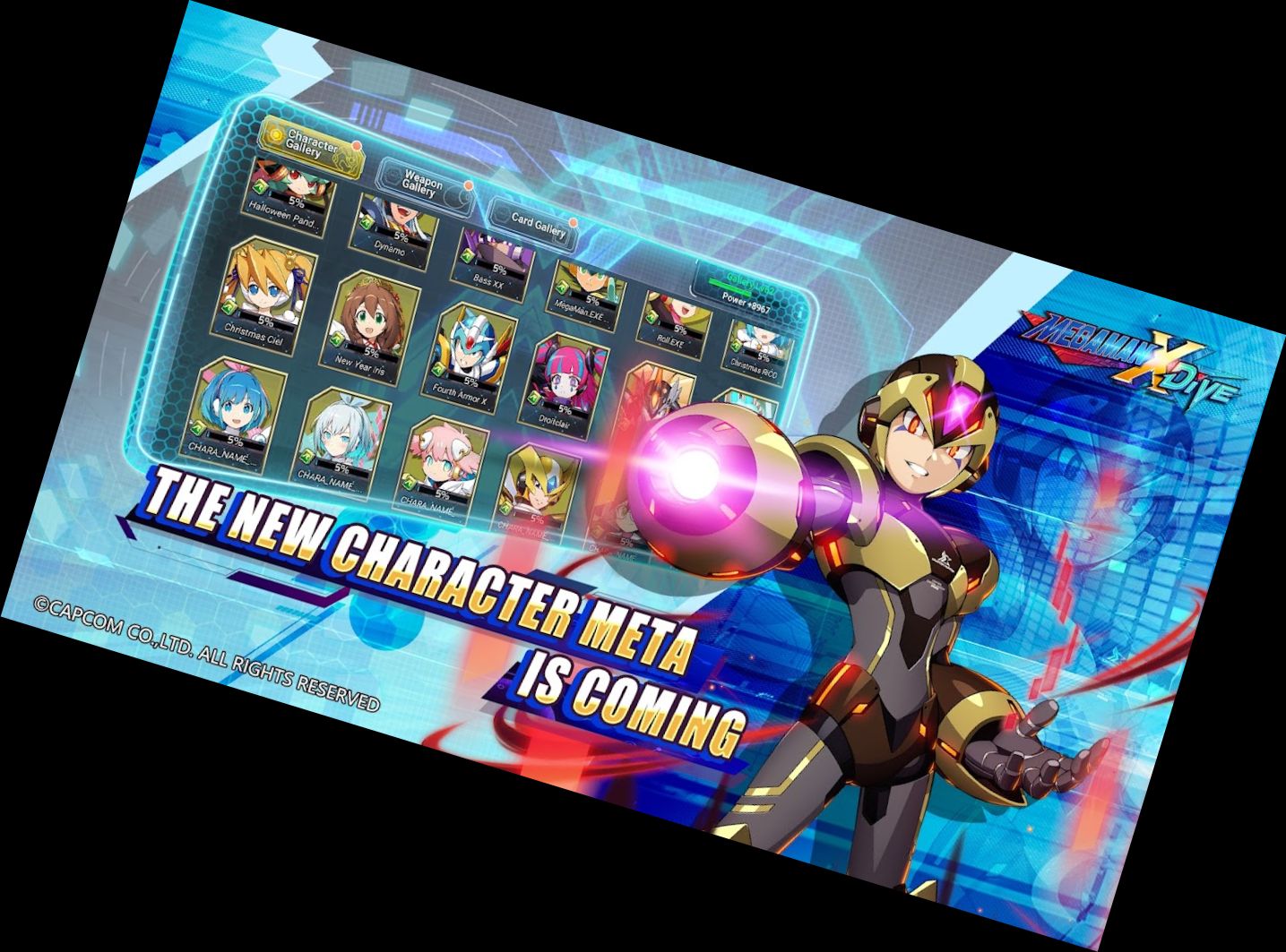 MEGA MAN X DiVE - MOBILE