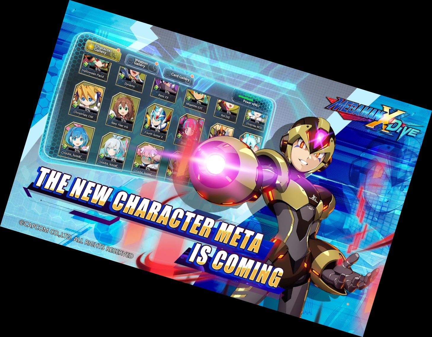 MEGA MAN X DiVE - MOBILE