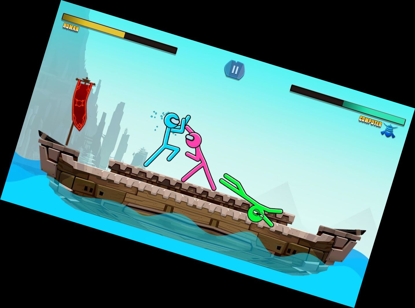 Kampf der Stöcke: Stickman-S