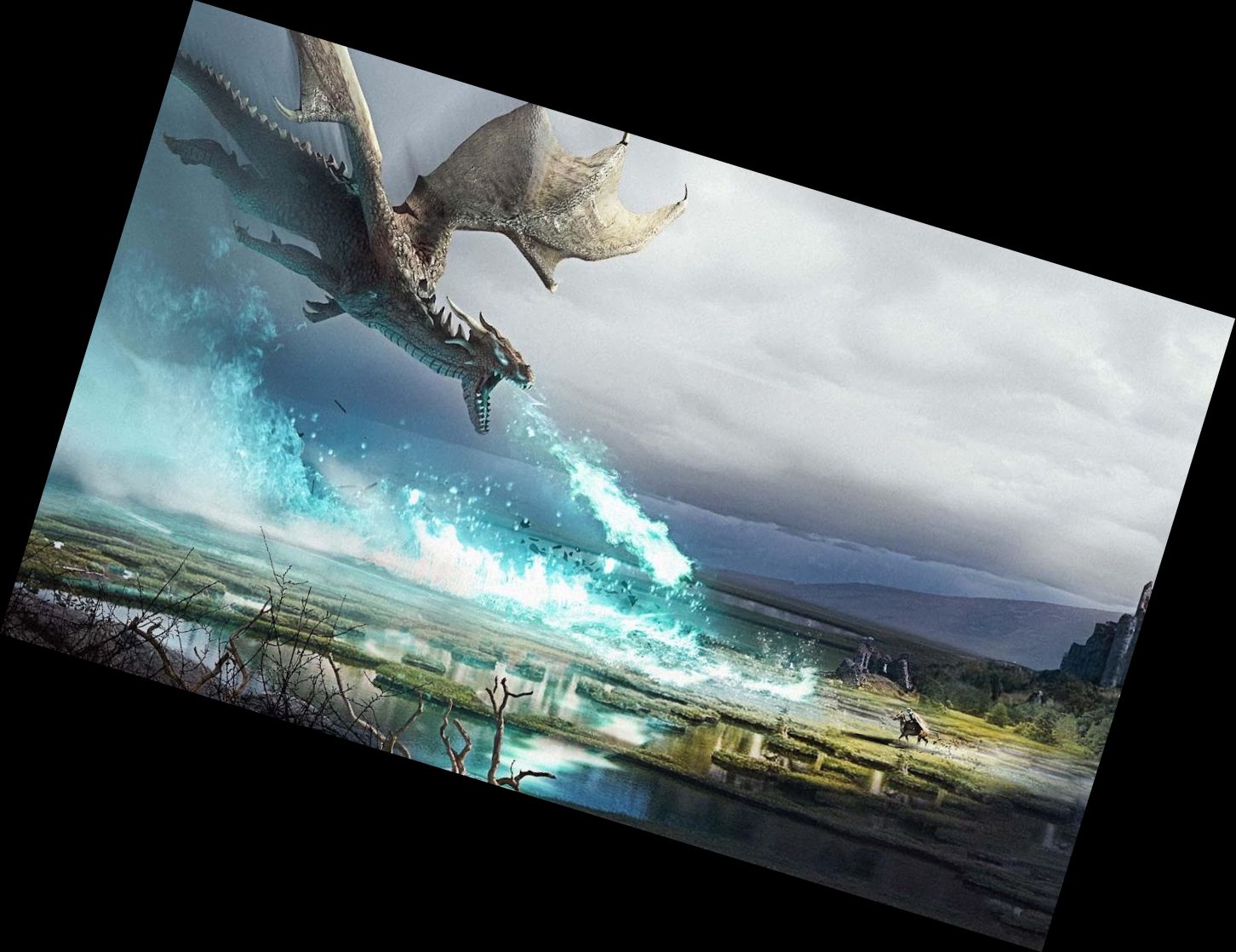 Огненный Летающий Дракон Симуля