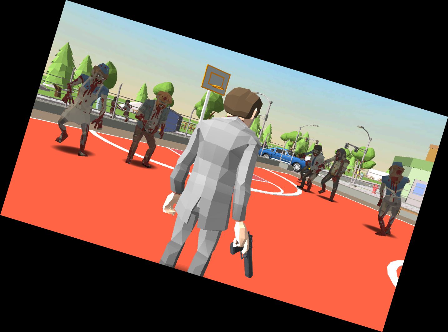 Zerstörer Quetscher Zombie Killer