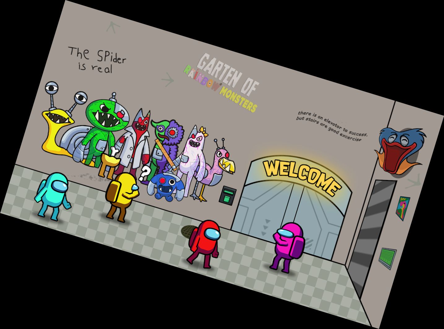 Regenbogen-Garten-Freunde