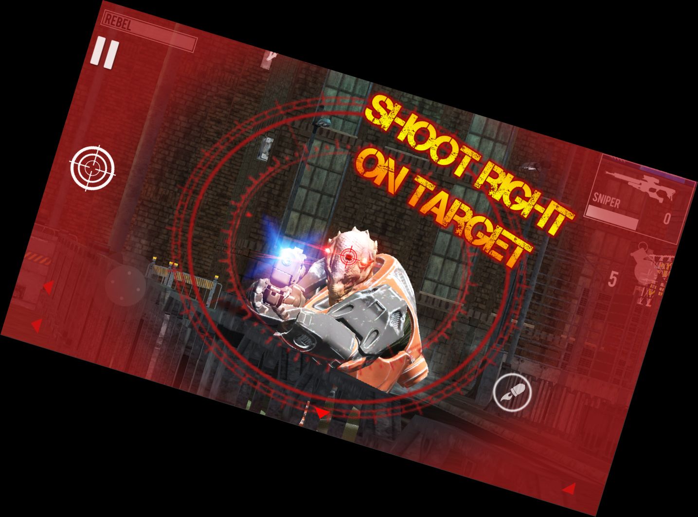 Cyber Kraft Angriff: Schießspiele