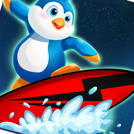 Pingüino Surfer