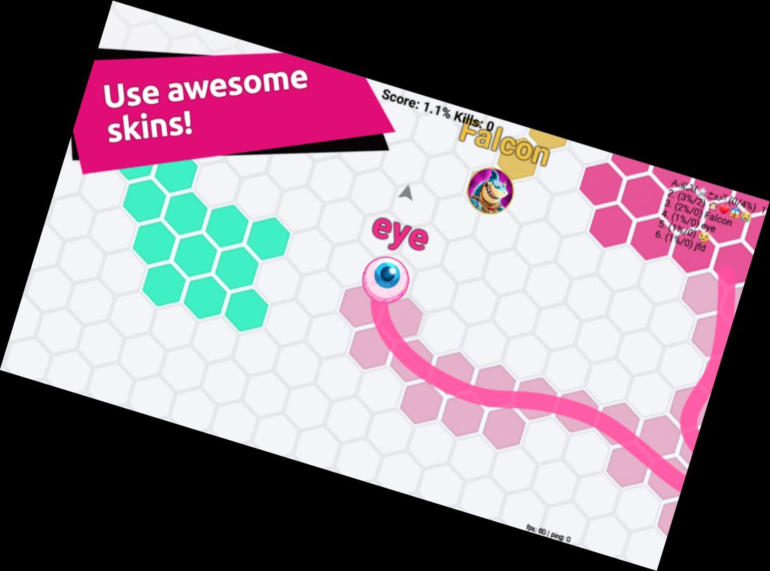 Hexa io Online Hexagon Action wird zu: Hex