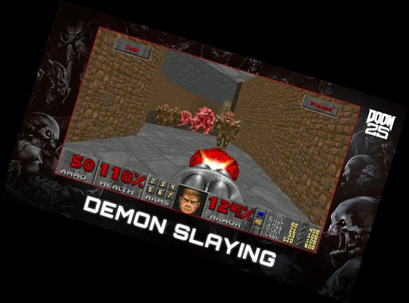 DOOM II se convirtió en un juego de disparos en primera persona, su nombre fue traducido como DOOM II.