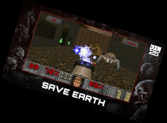 DOOM II se convirtió en un juego de disparos en primera persona, su nombre fue traducido como DOOM II.