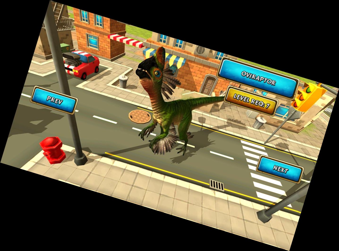 Dinosaur-Simulator: Dino-Welt