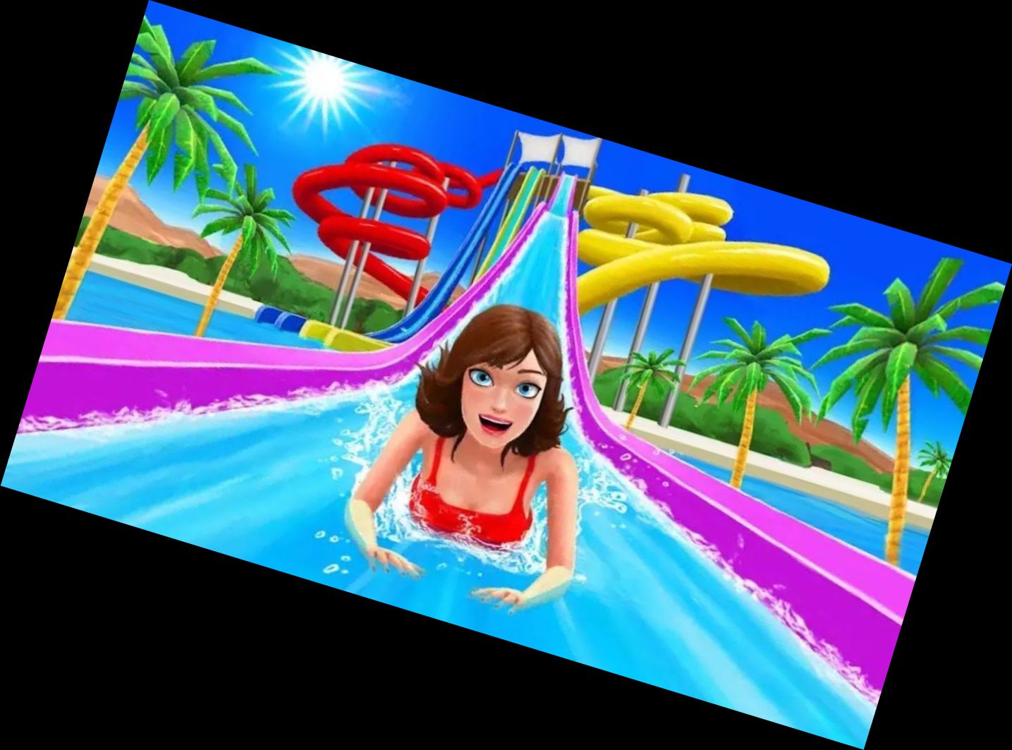 Экстремальные водные горки приключений