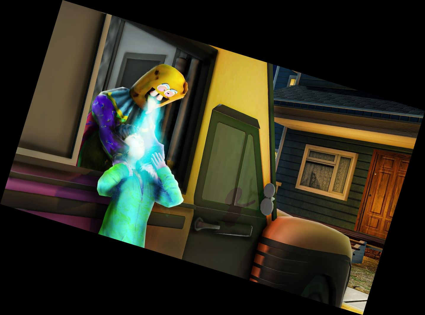 Hallo Verrückter Eiscreme Nachbar