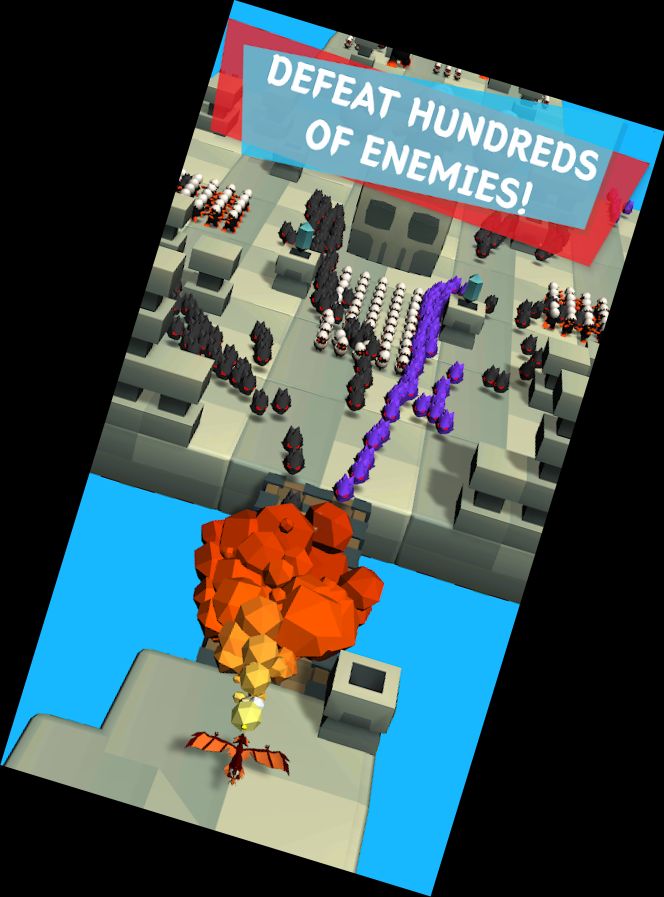 Drachenheld 3D : Action-Rollens