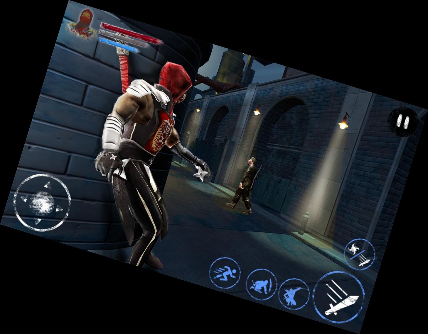 Ninja-Krieger Überlebensspiele