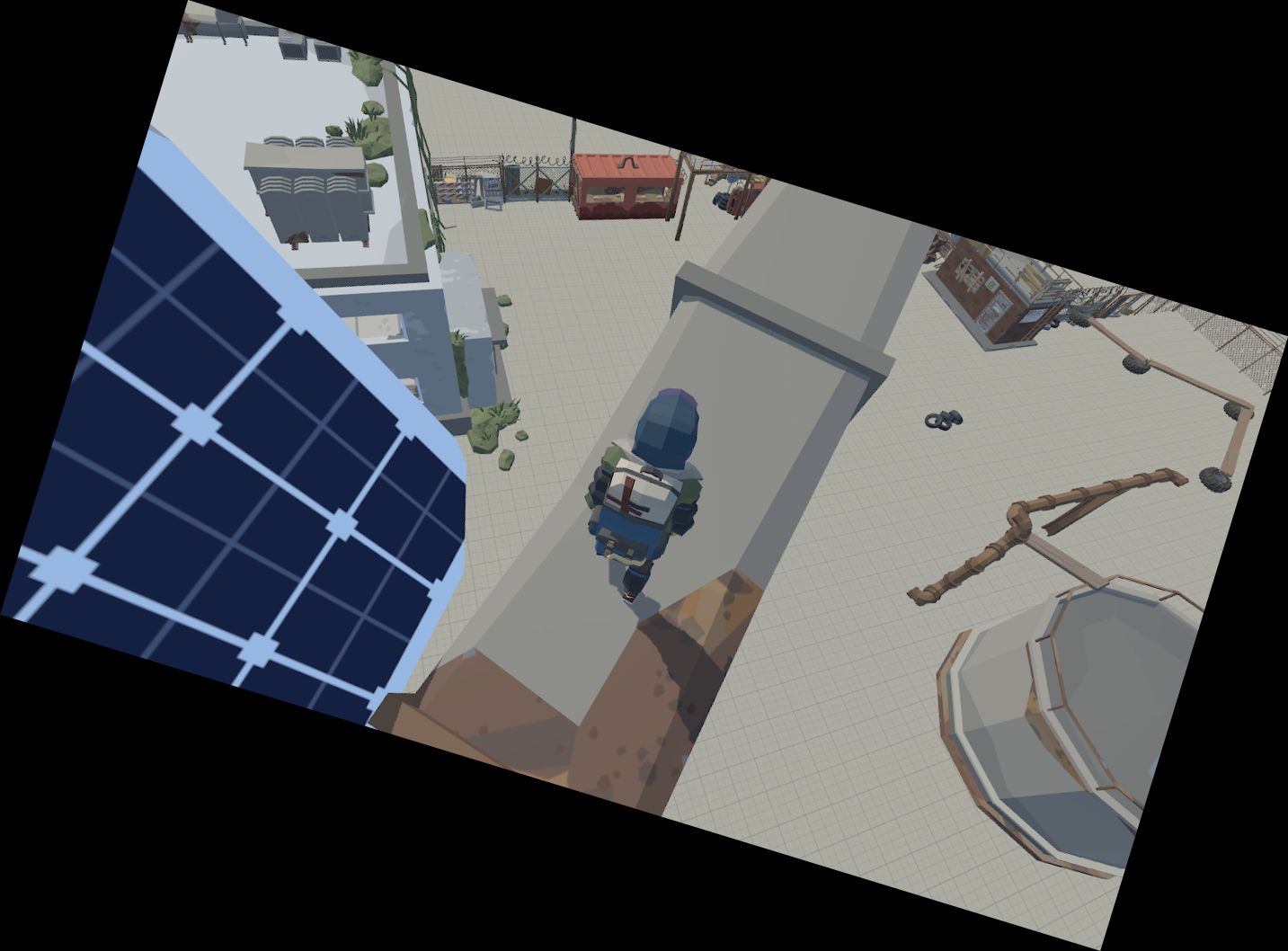 Kletter hoch: 3D-Park