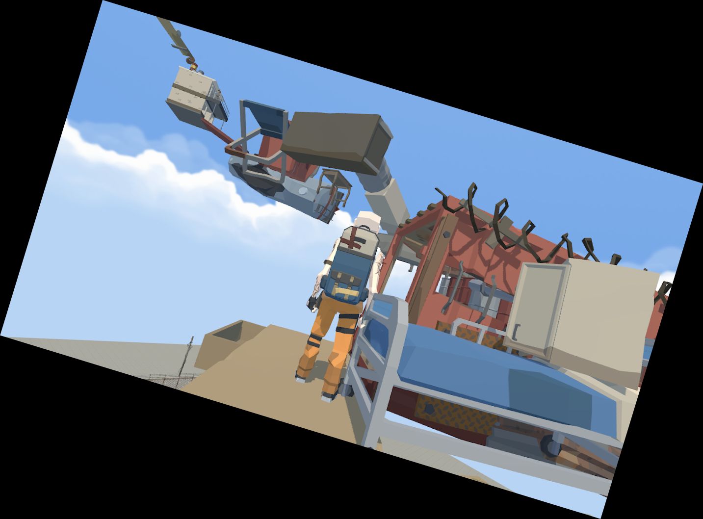 Kletter hoch: 3D-Park