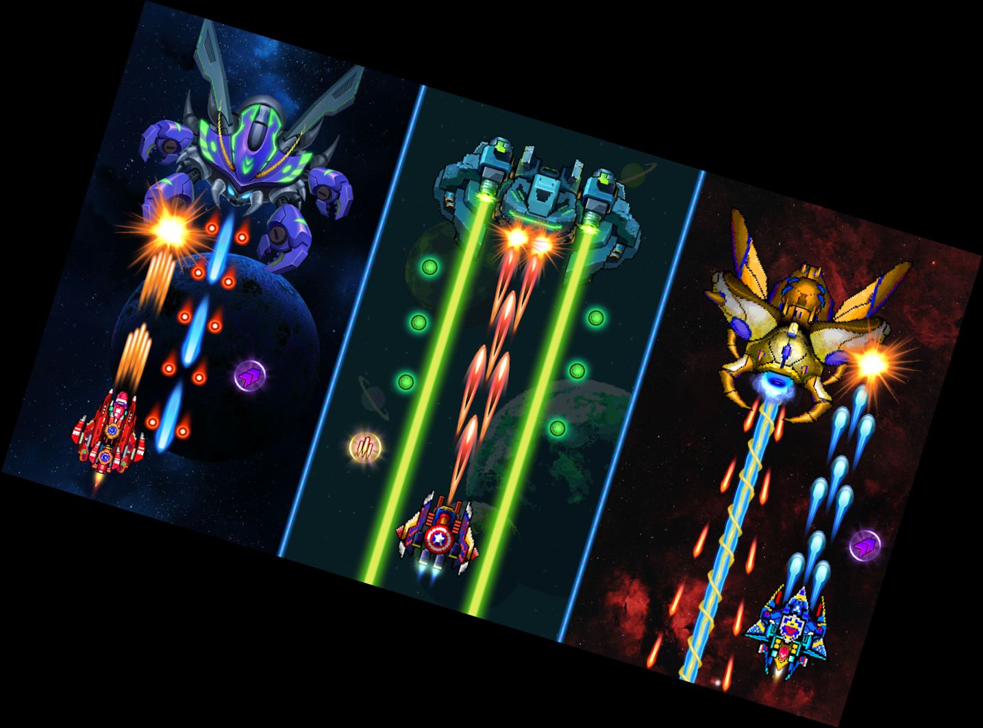 Galaxia: Arcade-Schießspiele