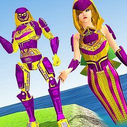 Русалка Перетворення: Робот Ігри