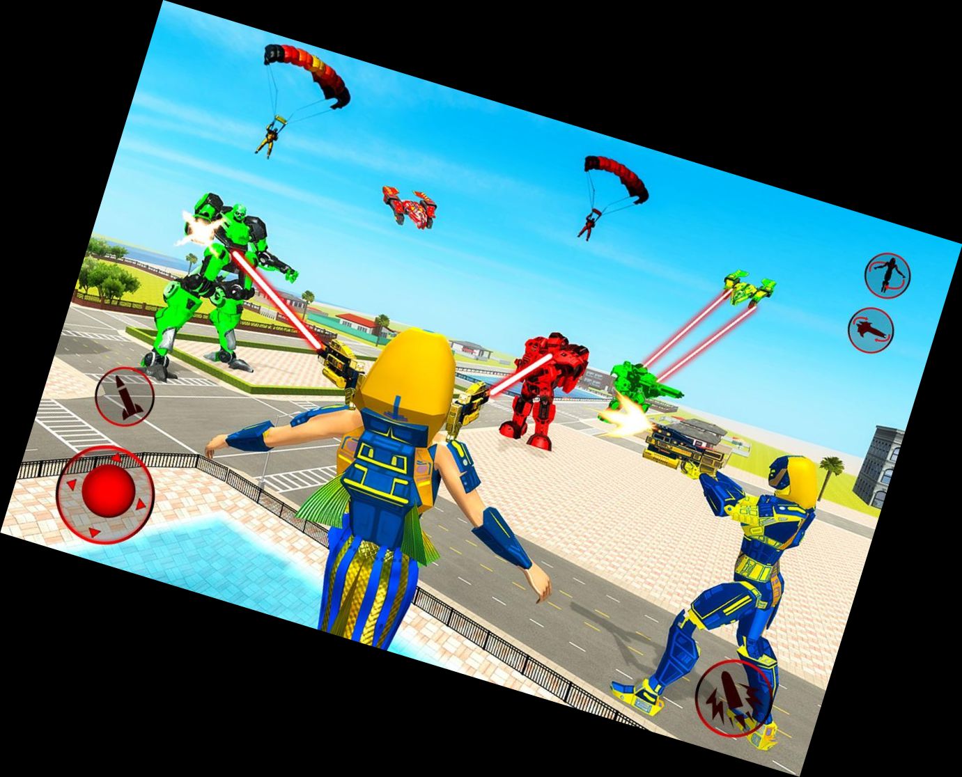 Русалка Перетворення: Робот Ігри